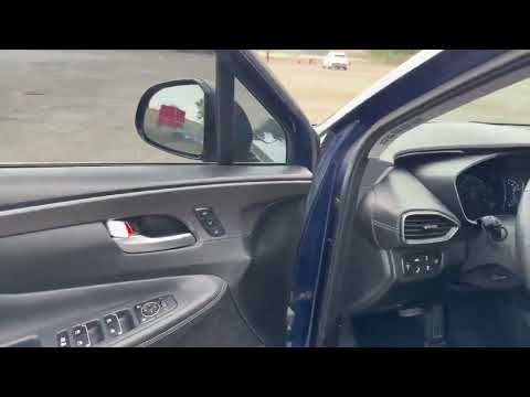2020 Hyundai Santa Fe 2.0T Luxury AWD in Blue for sale at Finch Hyundai in London, ON