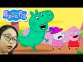 My Friend Peppa Pig George Became A DINOSAUR