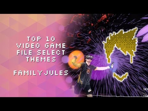 FamilyJules - Top 10 Video Game File Select Themes • AudioShield