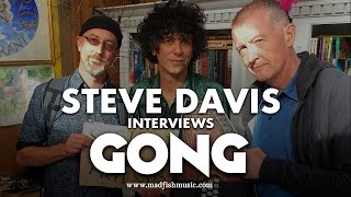 Gong - Steve Davis interviews Kavus and Dave at the Nomadic Community Gardens