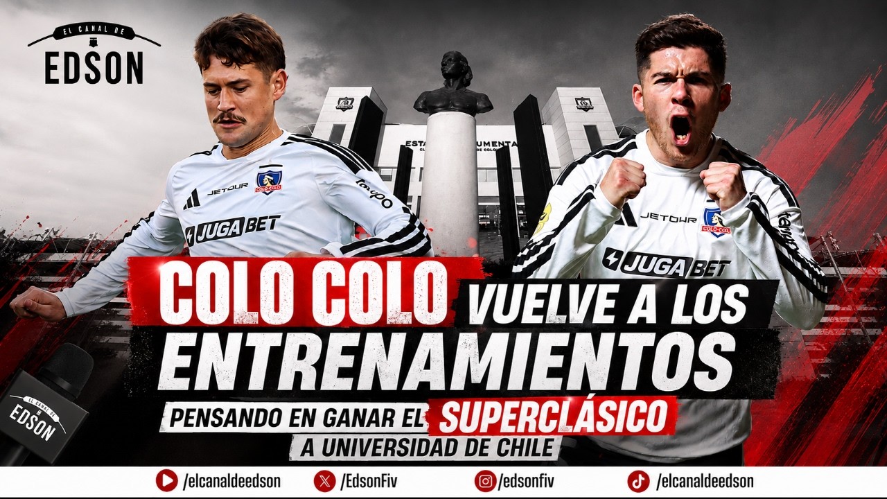 ⚪⚫COLO COLO PIENSA EN EL SUPERCLÁSICO: ORTIZ PREPARA LA FÓRMULA PARA BUSCAR LA VICTORIA  ANTE LA U⚪⚫