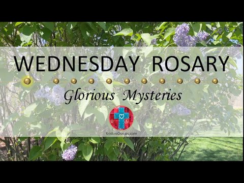 Wednesday Rosary • Glorious Mysteries of the Rosary ❤️ May 22, 2024 VIRTUAL ROSARY -MEDITATION
