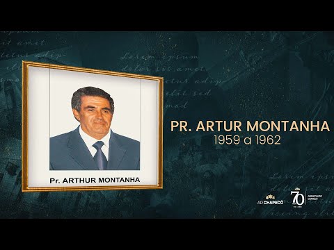 Pr. Artur Montanha - 1959 a 1962 - #3