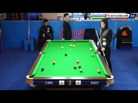Wang Gengmo VS Zhang Lantian - China Region Finals - 7th World Chinese Pool Masters