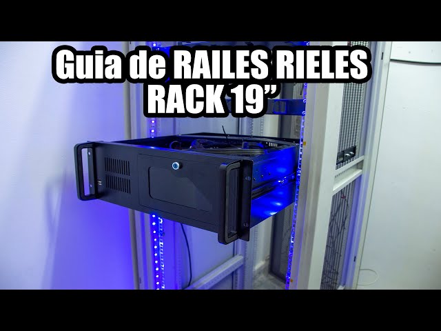 Vídeo relacionado con UNYKAch Juego de Dos Railes - Guías Telescópicas Válidas para Armarios de Fondo 80 a 100 cm y Cajas Rack 1U/2U/3U/4U