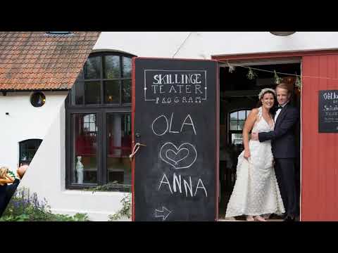 Wedding in Sweden, Skåne, Skillinge Theatre