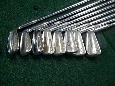 Lee Trevino Forged Golf Irons Garage Find - Restoration - Part 2