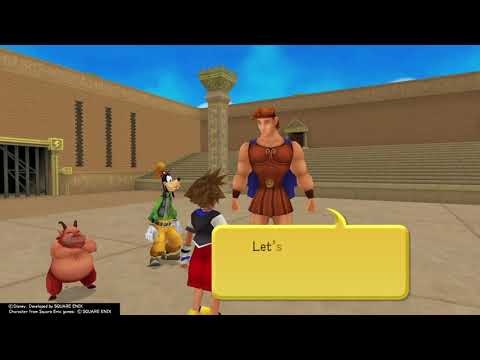 Kingdom Hearts Re:Chain of Memories (PS4) Story Cutscene #39 The Games Cancelled and Cloud Leaves