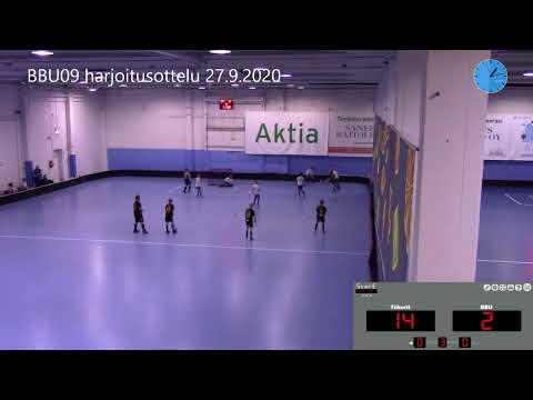 Tiikerit - BBU09 harjoituspeli 27.9.2020