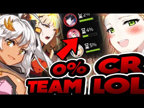 GW got boring, SO I STUCK EVERYONE AT 0% CR - Epic Seven