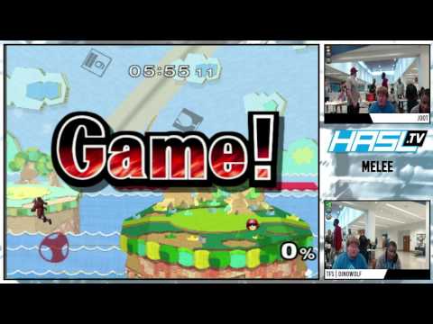 vsHsv1.04 – j00t (C Falcon/G&W) vs Dinowulf (Yoshi) – Winners Bracket – Melee