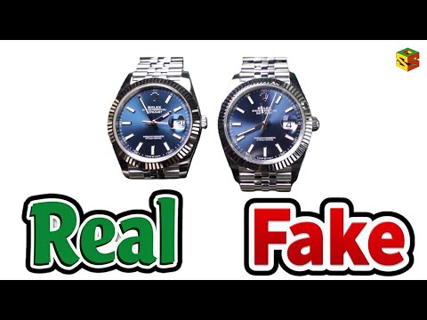 Real vs Fake Rolex Rolex Datejust 41 126334