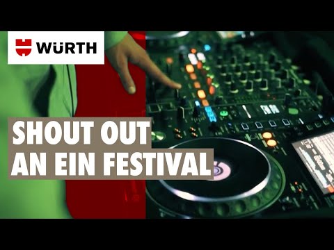 Würth macht dem Poolbar Festival ein Kompliment