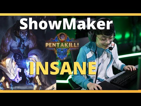 SHOWMAKER PENTAKILL IN KOREAN SOLOQ - Sylas Mid Gameplay