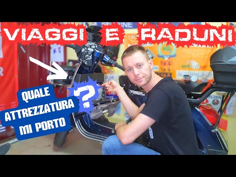RICAMBI ed ATTREZZI SEMPRE da tenere in VESPA per VIAGGI e RADUNI!