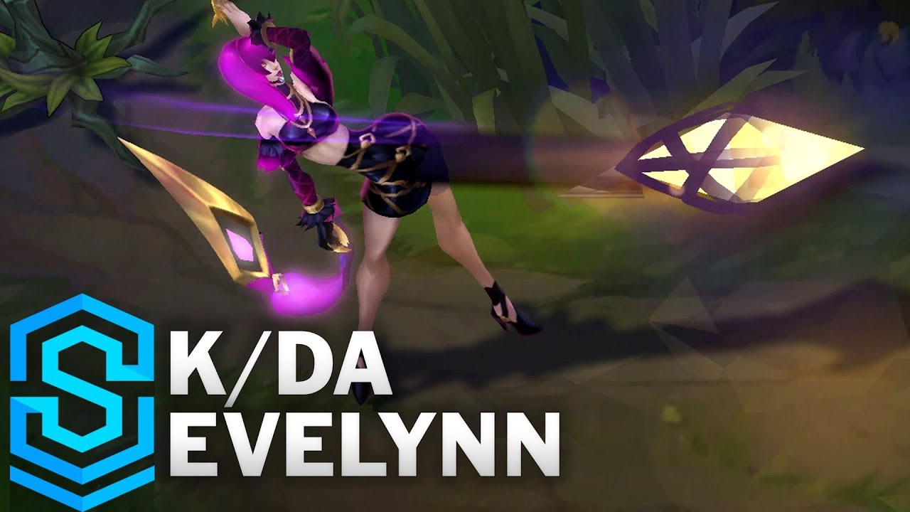 Lol Skin K Da イブリン 新スキン一覧 リーグオブレジェンド Lol K Daイブリン Eve スキン 動画 J