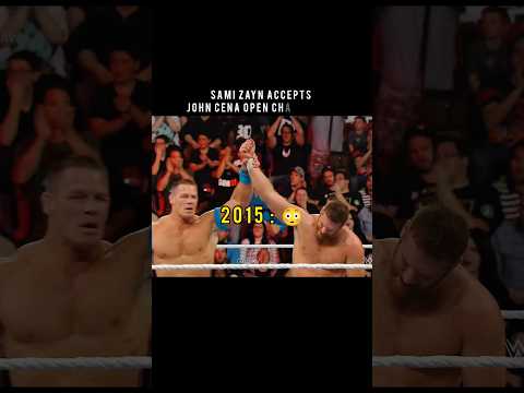 John Cena & Sami Zayn 2015 vs 2025 🤯 Edit