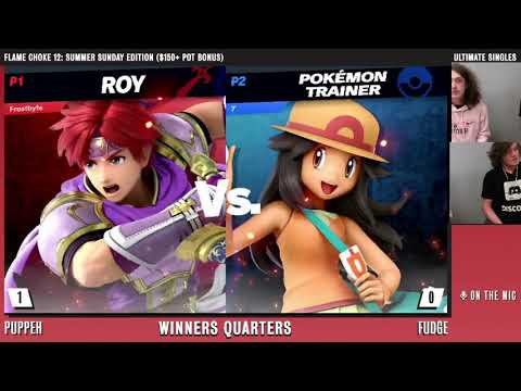 Flame Choke 12 - Frostbyte (Roy) vs Puppeh (Pokemon Trainer) - LFs - Ult Singles (6/20/21)