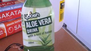 Yoosh Aloe Vera Drink ` with a hint of honey