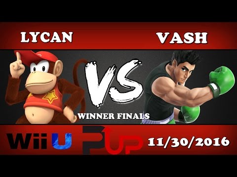 YG | Lycan (Diddy Kong) vs. PowerUp | Vash (Little Mac) - Wii U Winners Finals- SOS