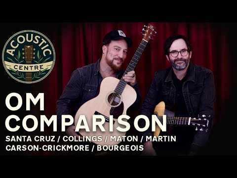 OM Guitar Showcase – Bourgeois, Santa Cruz, Martin, Maton, Collings & More – Acoustic Centre