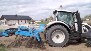 Agregat uprawowy AGRO-LIFT 5M & VALTRA T174 VERSU