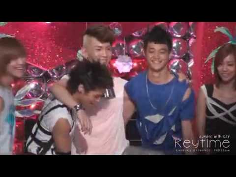 100730 Fancam SHINee Key interview cut cute @ music bank