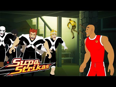 Ghost Train Terror: Big Bo’s Battle Against Grimm FC | Supa Strikas Soccer Cartoon | Football Videos