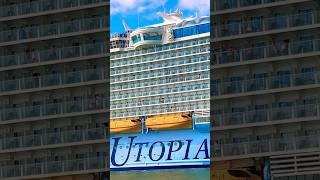 Utopia of the Seas 🛳️ #travel #travelvlog #subscribe #cruiseship #cruise #vacation #shorts #short