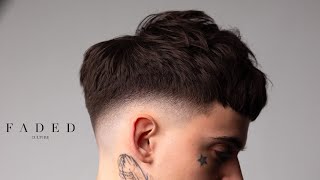 HOW TO DO A MID FADE WITH A TEXTURED CROP