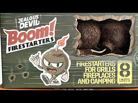 Jealous Devil BOOM Fire Starters - Review