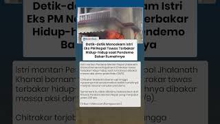 Detik-detik Mencekam Istri Eks PM Nepal Tewas Terbakar Hidup-hidup saat Demonstran Bakar Rumahnya