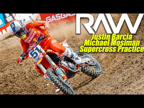 Justin Barcia and Michael Mosiman on their new Gas Gas Factory Bikes! - Motocross Action Magazine