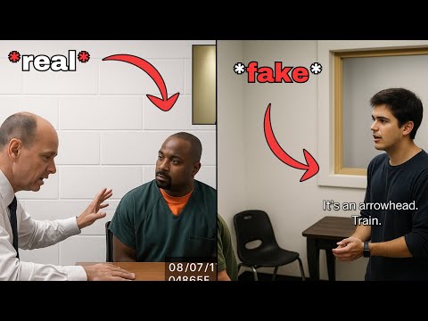 When a Detective Interrogates a Real Gangster and a Fake One