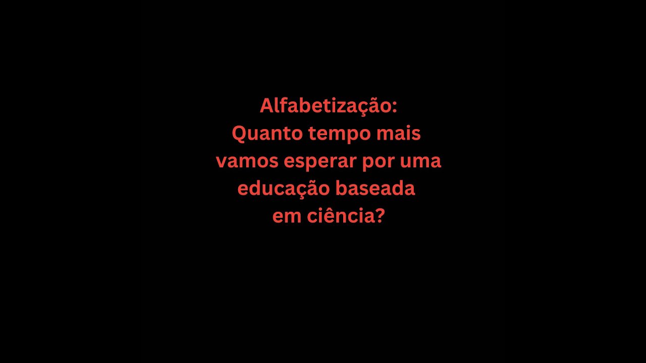 A importância da educação baseada em evidências