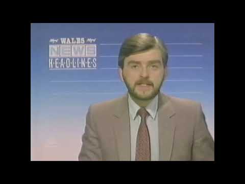 HTV Cymru Wales Late News Headlines - 24th October 1986