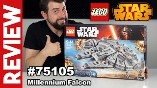 LEGO Star Wars #75105 Millennium Falcon - Review & Timelaps build | Spielzeugwelten