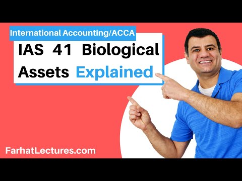 IAS 41 | Biological Assets | Agriculture Activity | Accounting for Cannabis | IFRS Course Video