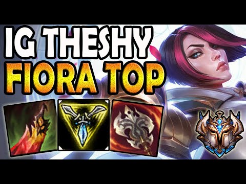 TheShy plays FIORA TOP vs IRELIA - 15 KILLS / 21 Minutes / 235 CS