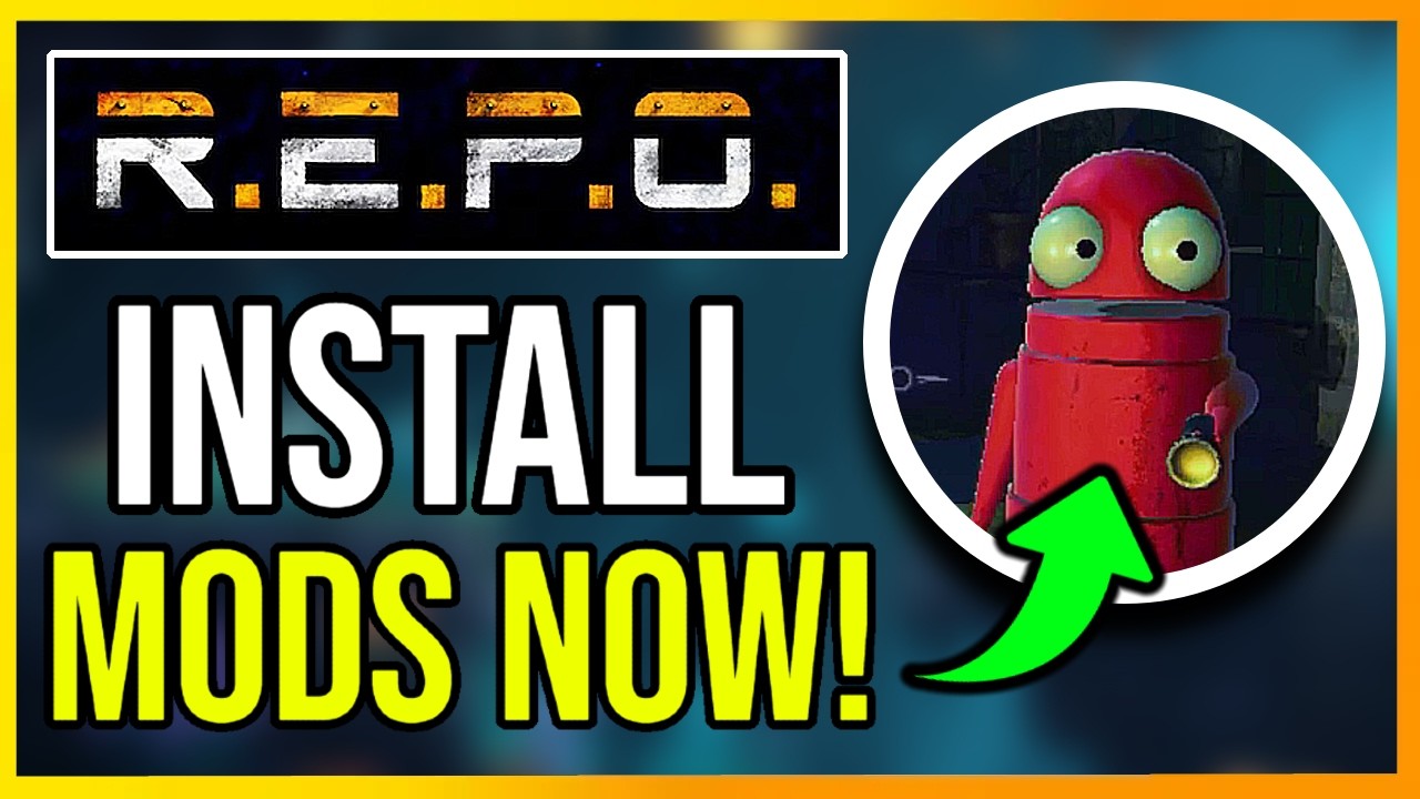 R.E.P.O - How to Install Mods Easily (BEST METHOD!)