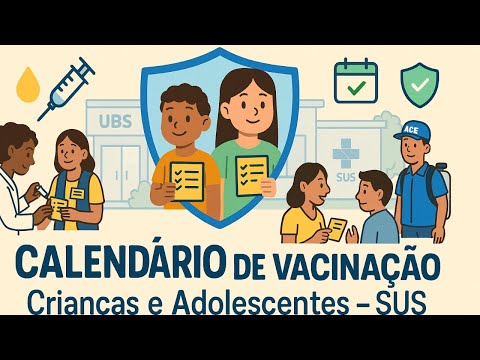 Vídeo: Calendário Vacinal Infantil SUS: perguntas e respostas