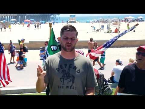 Americans for Trump Build the Wall Rally: Nick Taurus Speaks