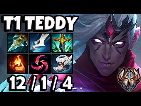 T1 Teddy Varus vs Aphelios [ ADC ] Patch 11.16 Korea Challenger ✅