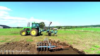 🎞 John Deere 4455 - Lemken Opal 4 furet vendeplov - Dalbo jordpakker /by finn kruse