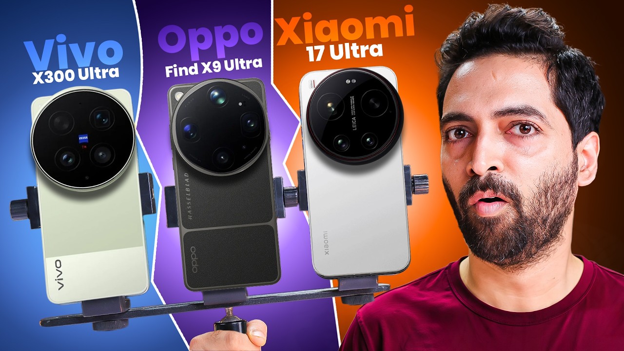 The Final Battle 👑 : Xiaomi 17 Ultra vs OPPO Find X9 Ultra vs vivo X300 Ultra