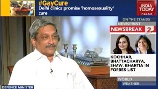 Defence Minister Parrikar Clarifies On Terror Curbing Statement