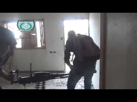 اشتباكات بين جيش درع الشمال الإسلامي وقوات النظام حي الرصافة في مدينة دير الزور