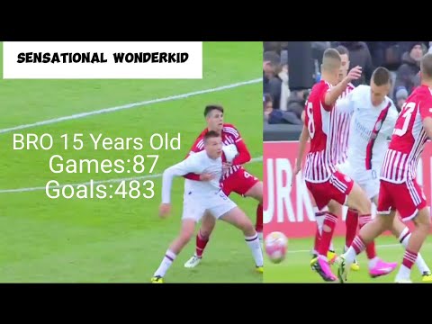 Francesco Camarda VS Olympiacos UEFA Youth League (22/04/2024) With Commentary