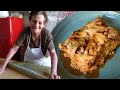 91 year old Maria shares her lasagna recipe with Pasta Grannies!