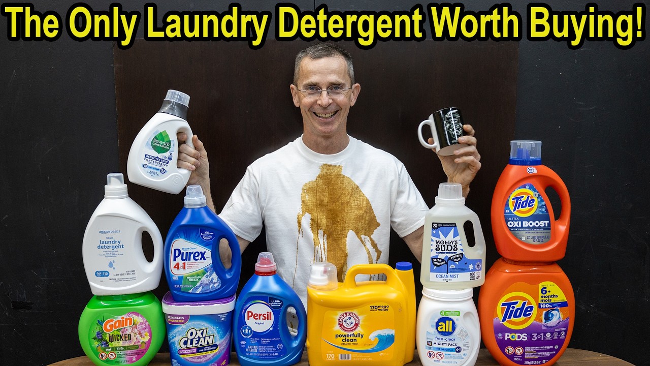 Best Laundry Detergent For Tough Stains?